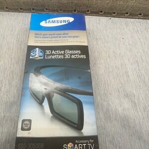 Samsung SSG-3050GB 3D Active Glasses for Samsung Smart TV Full HD 3D Black